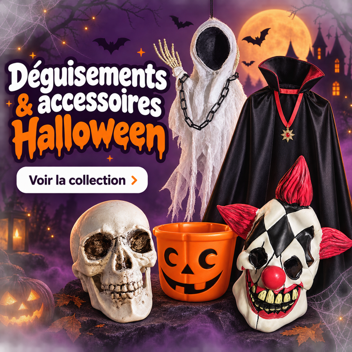 Déguisements et accessoires Halloween