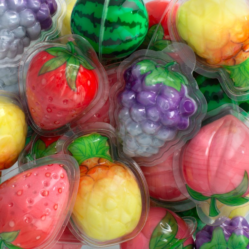 Bonbon fruit gélifié 3D réaliste