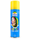 Spray colorant pour cheveux jaune Land of Thousand Colors sur fond blanc