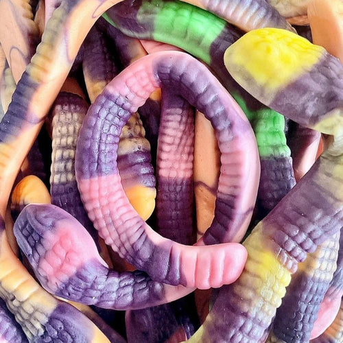 Anaconda XL serpent bonbon gélifié multicolore format XXL