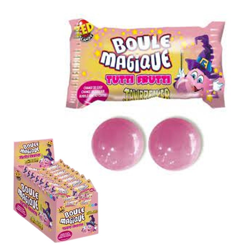 Bonbon boule magique tutti frutti rétro chewing-gum Sweet Land