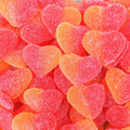 Bonbon Fini cœur pêche texture tendre