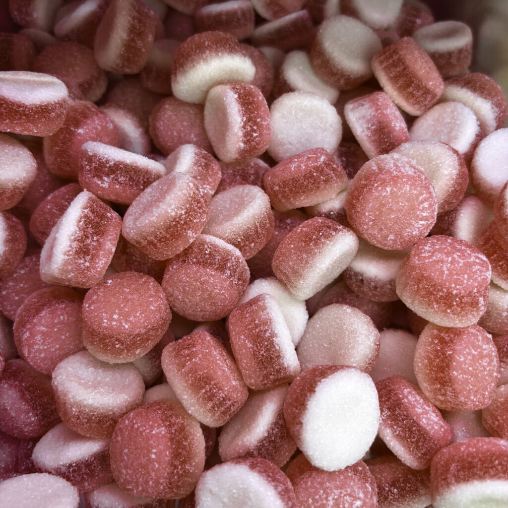 Confiserie fondant fraise cœur tendre
