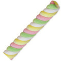 Bonbon guimauve tresse verte texture fondante