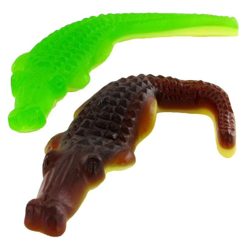 Bonbon Maxi Alligator gélifié XXL en forme de crocodile