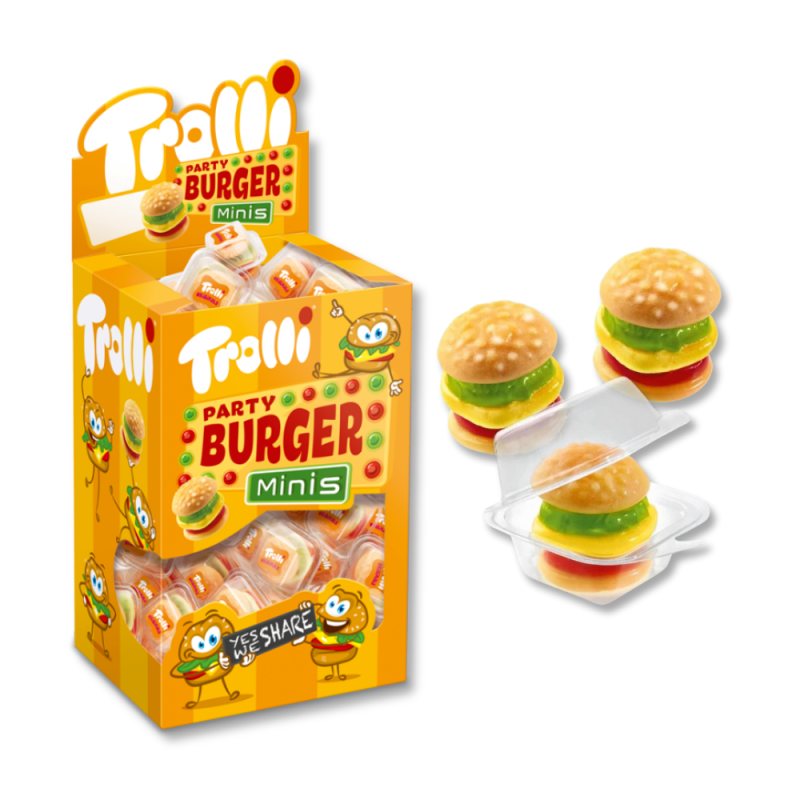 Bonbon Mini Burger Trolli fun gourmand confiserie burger