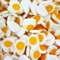 Bonbon œuf au plat Trolli gélifié forme œuf à l’unité
