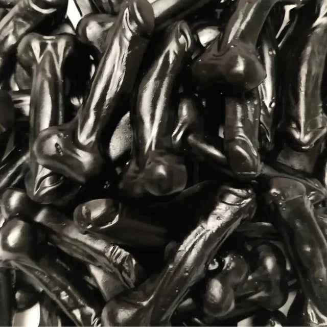 bonbon gélifié noir confiserie humoristique