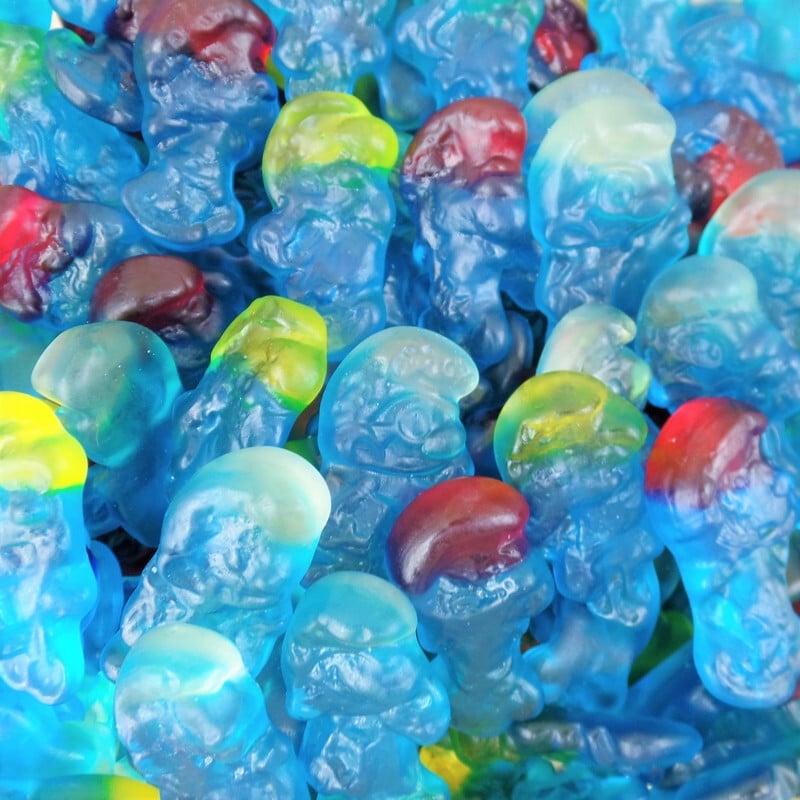Bonbon Schtroumpf confiserie gélifiée gourmande