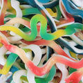 Bonbon serpentin Trolli gélifié forme serpent à l’unité