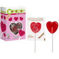 Sucette petit coeur cerise