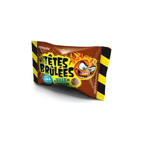 Billes Tête Brûlée Cola bonbon ultra acidulé goût cola