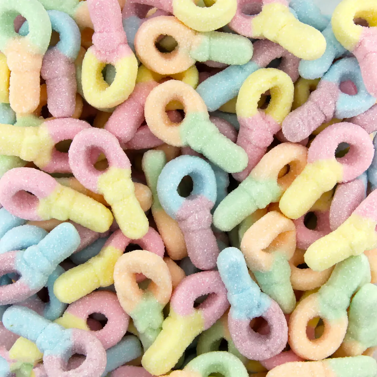 Bonbon tétine citrique licorne Astra confiserie acidulée colorée