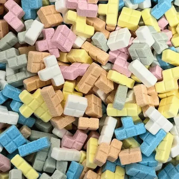 bonbon tetriminos confiserie ludique